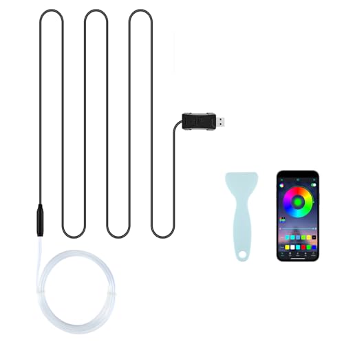 LivTee LED Strip Fiber Optic Lights