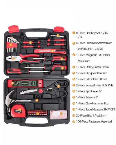 KingTool Home Repair Tool Kit