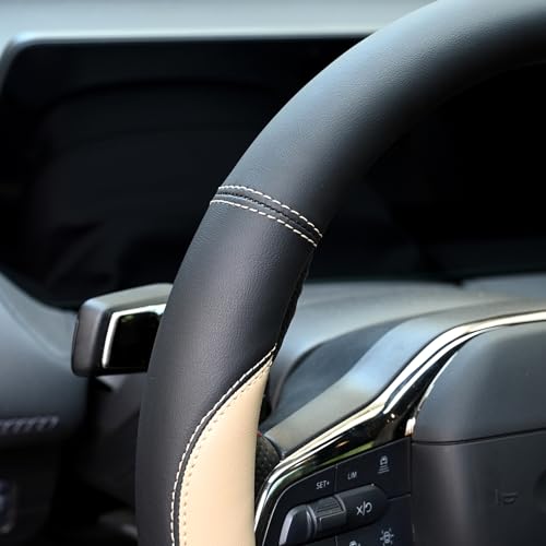 Valleycomfy Microfiber Leather Steering Wheel Covers