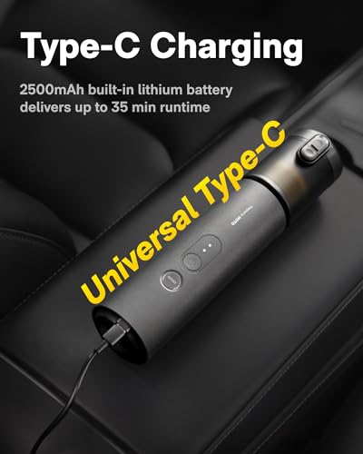 Cordless 4-in-1 Car Vacuum Cleaner with 20000Pa Suction & Air Blower