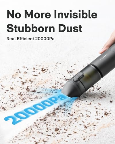 Cordless 4-in-1 Car Vacuum Cleaner with 20000Pa Suction & Air Blower