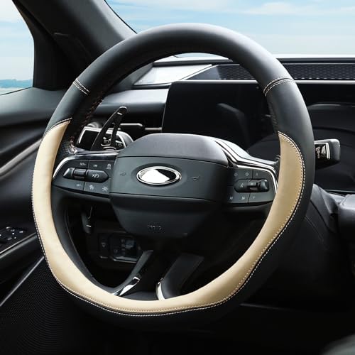 Valleycomfy Microfiber Leather Steering Wheel Covers