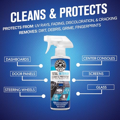 17-Piece Car Detailing Kit with Interior Cleaner, Wheel Cleaner & Wash Tools