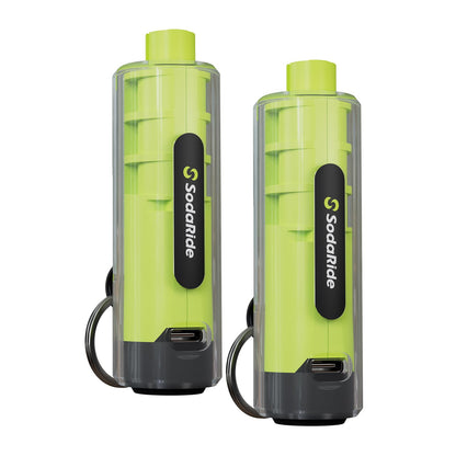 2-in-1 Car Escape Tool with Window Breaker, Seatbelt Cutter & Flashlight (2 Pack)