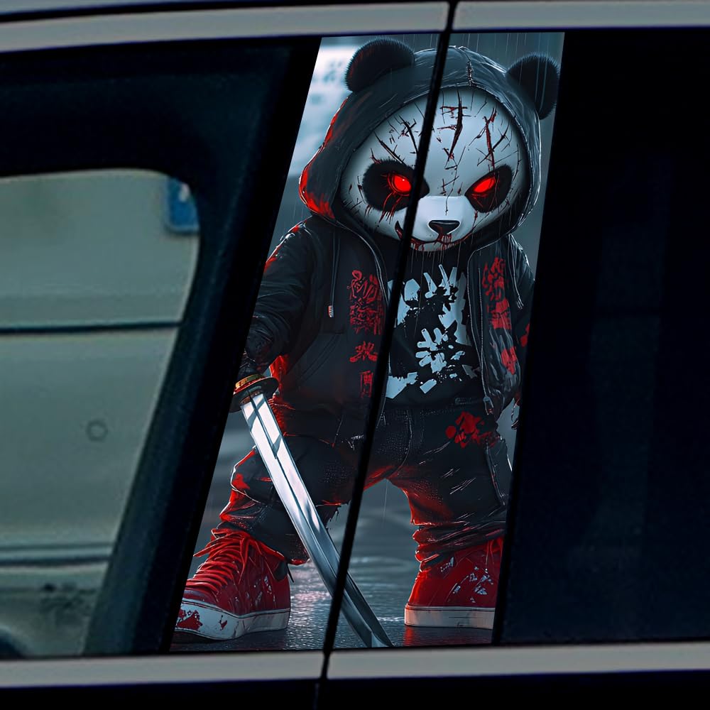 Horror Character B-Pillar Car Stickers (2 Pack)
