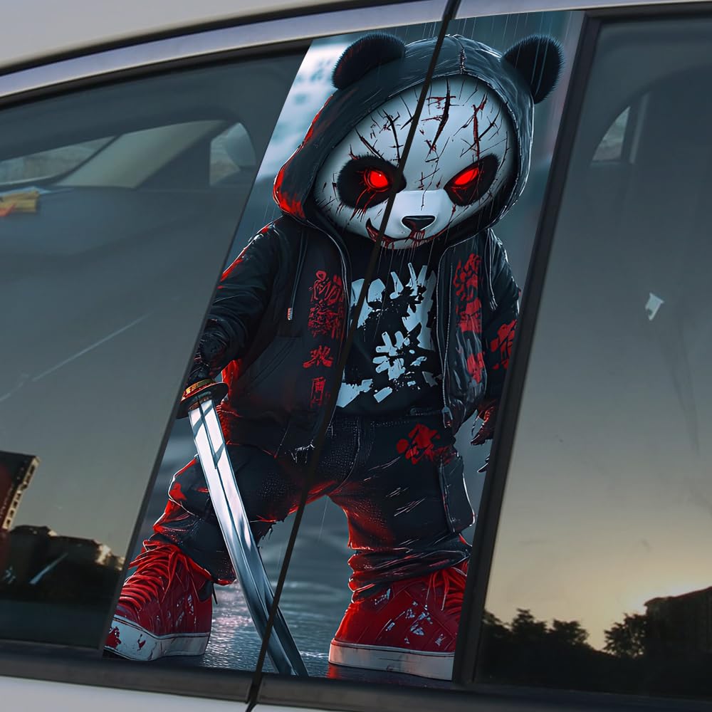 Horror Character B-Pillar Car Stickers (2 Pack)