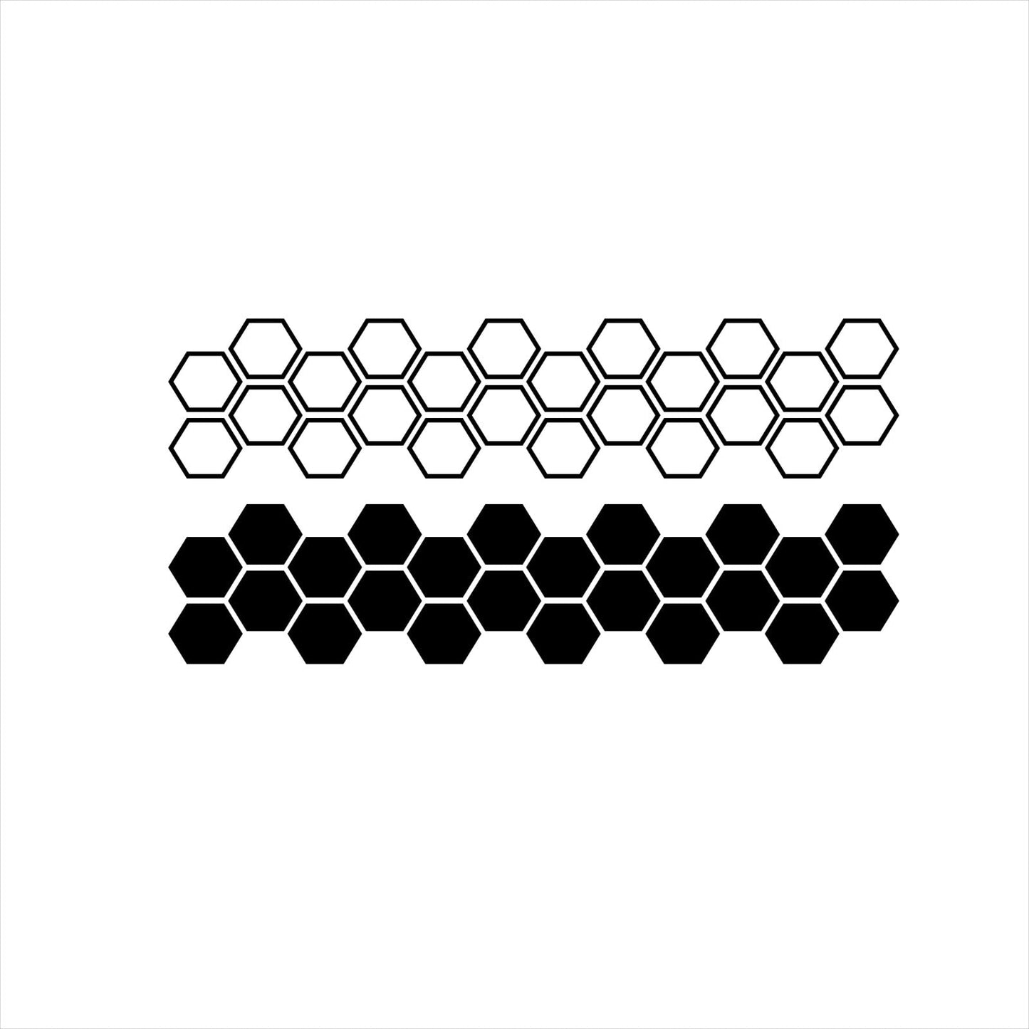 Grid Pattern Car Vinyl Decal Set for Door, Hood & Body Panels (48PCS)