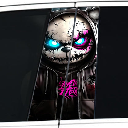 Horror Character B-Pillar Car Stickers (2 Pack)