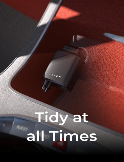 LISEN Retractable Car Charger，Gift for Men Women
