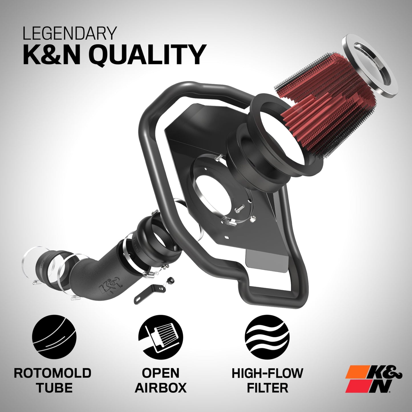 High-Flow Cold Air Intake System for Performance & Acceleration