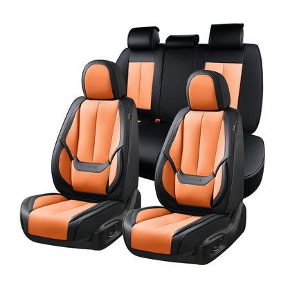 Full Set Waterproof Nappa Leather Car Seat Covers (Front & Rear)
