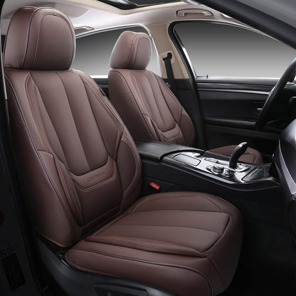 Full Set Waterproof Nappa Leather Car Seat Covers (Front & Rear)