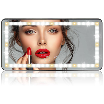 LED Vanity Mirror Sun Visor with 3 Light Modes (Rechargeable)