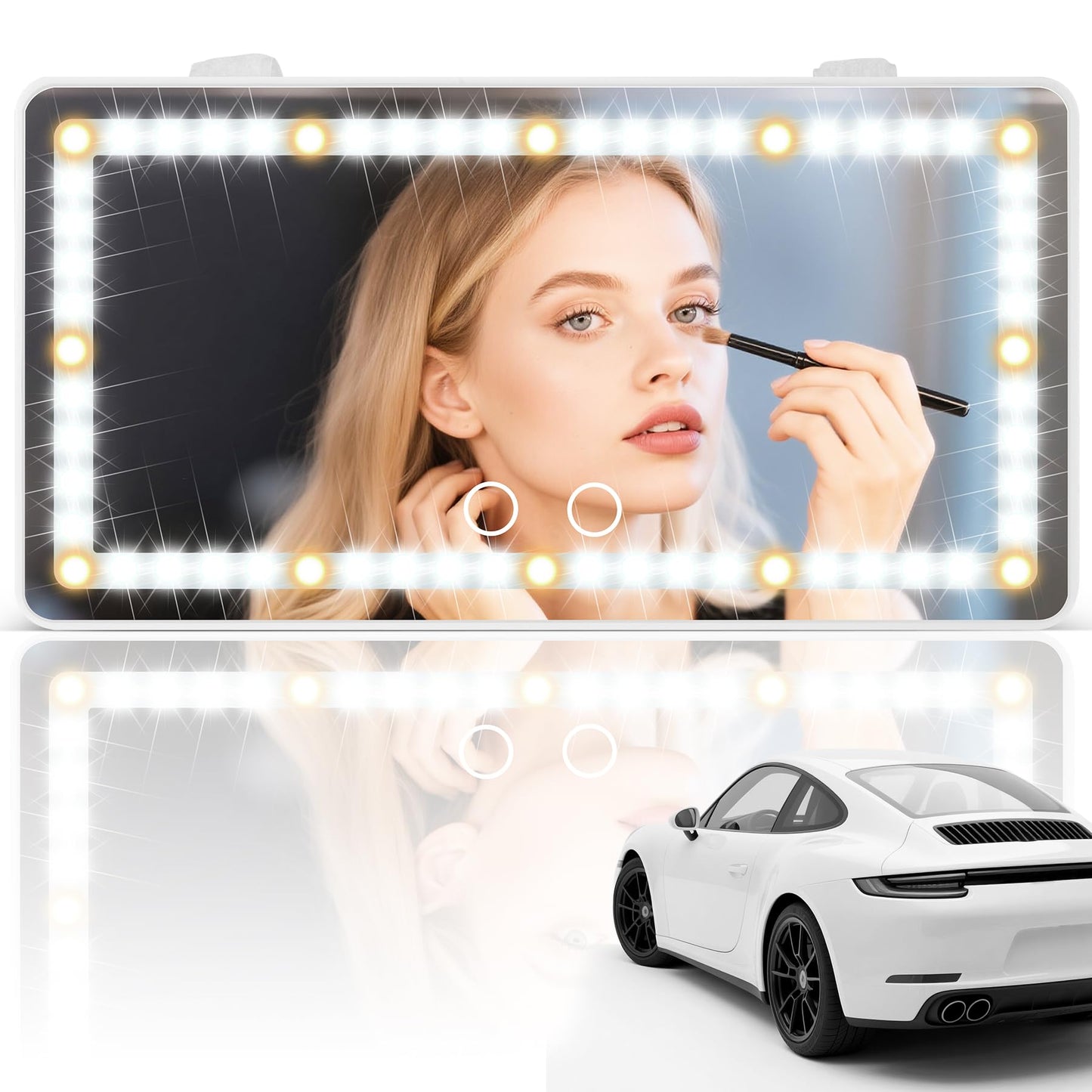 SINGARO Car Sun Visor Mirror