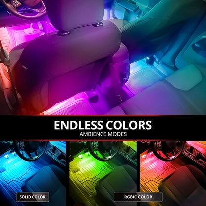 OPT7 Aura Glow Waterproof Connector Dreamcolor Interior LED Strip Set