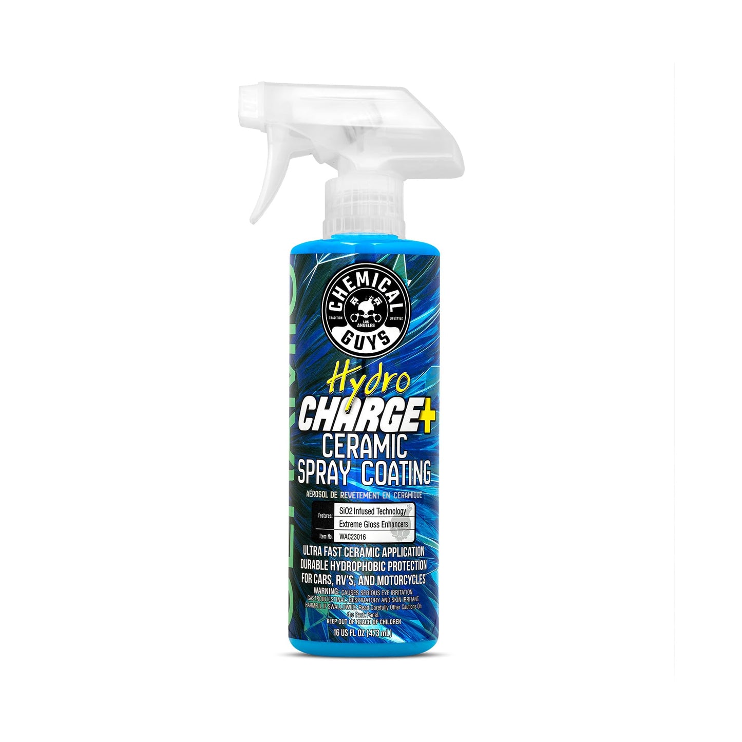 Hydrophobic Ceramic Spray Coating with High-Gloss Finish