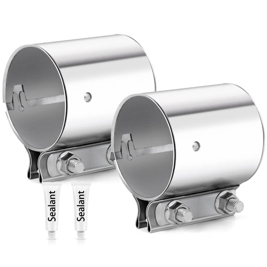 304 Stainless Steel Exhaust Band Clamp for Muffler & Catalytic Converter