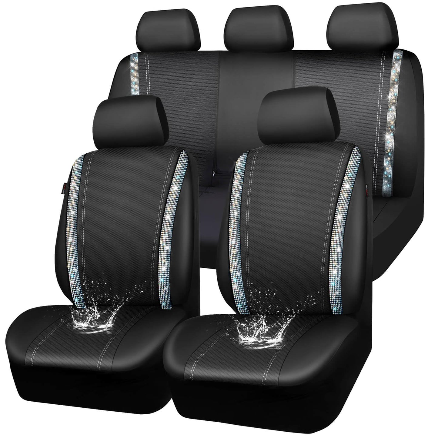 CAR PASS Bling Car Seat Covers 804
