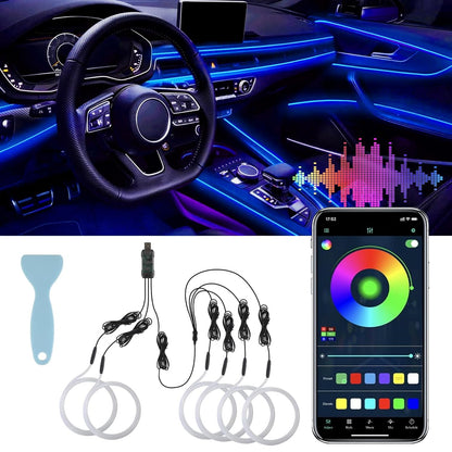 LivTee LED Strip Fiber Optic Lights