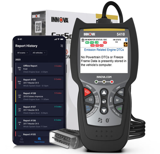 All-System OBD2 Scanner Diagnostic Tool with Bluetooth Compatibility