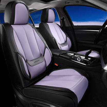 Full Set Waterproof Nappa Leather Car Seat Covers (Front & Rear)