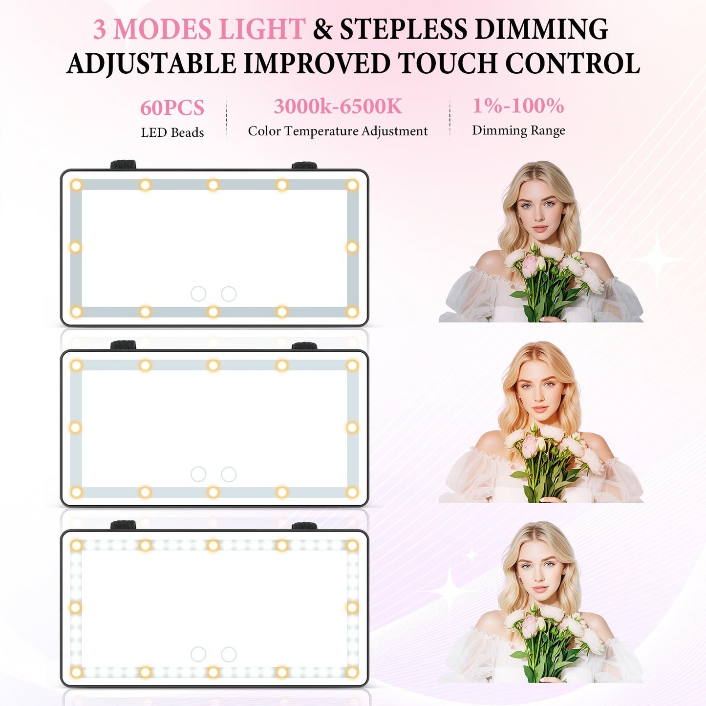 SINGARO Car Sun Visor Mirror