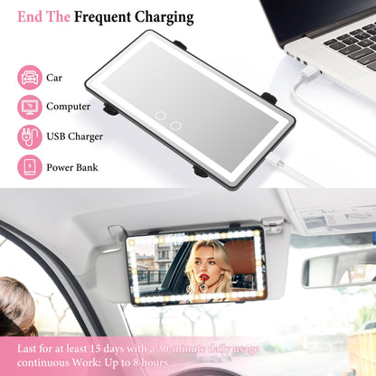 SINGARO Car Sun Visor Mirror