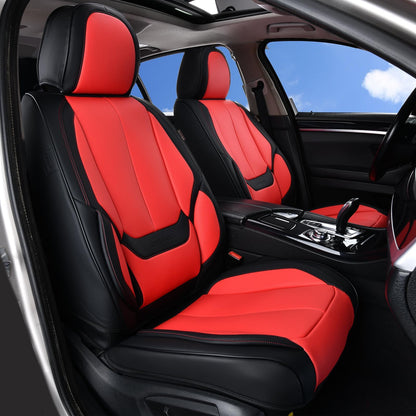 Full Set Waterproof Nappa Leather Car Seat Covers (Front & Rear)