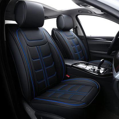 Full Set Waterproof Nappa Leather Car Seat Covers (Front & Rear)