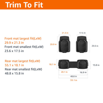 PVC Car Floor Mats (All-Weather)