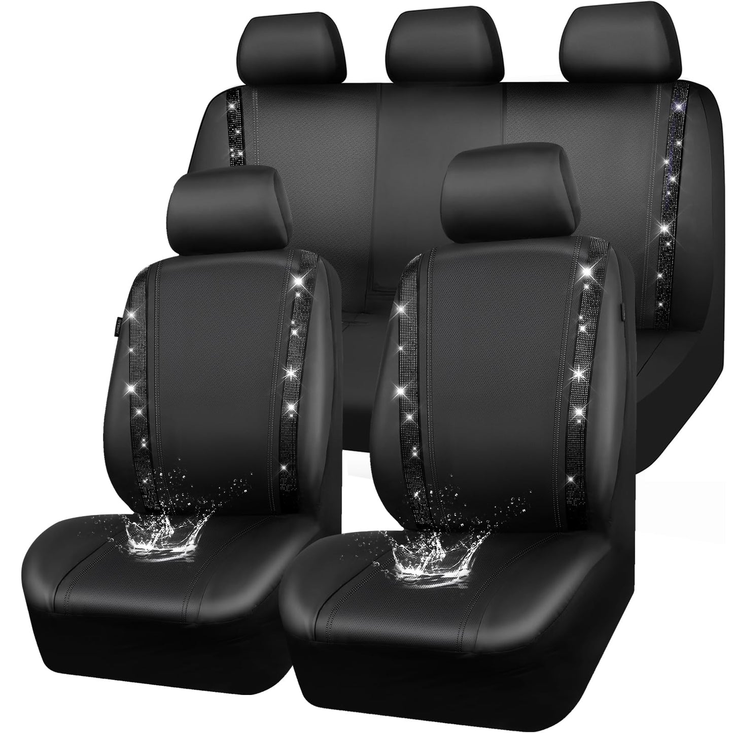 CAR PASS Bling Car Seat Covers 804