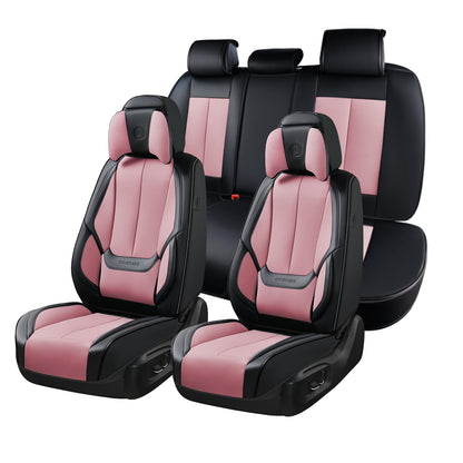 Full Set Waterproof Nappa Leather Car Seat Covers (Front & Rear)