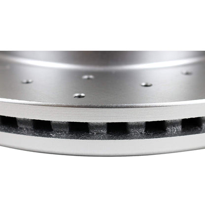 Front & Rear Brake Kit with Drilled & Slotted Rotors & Ceramic Pads for Escalade, Silverado, Tahoe & Yukon