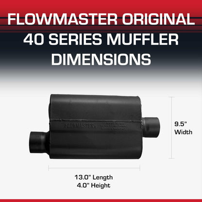 Flowmaster 40 Series Muffler - 3.0 inch