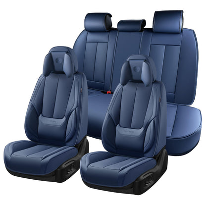 Full Set Waterproof Nappa Leather Car Seat Covers (Front & Rear)