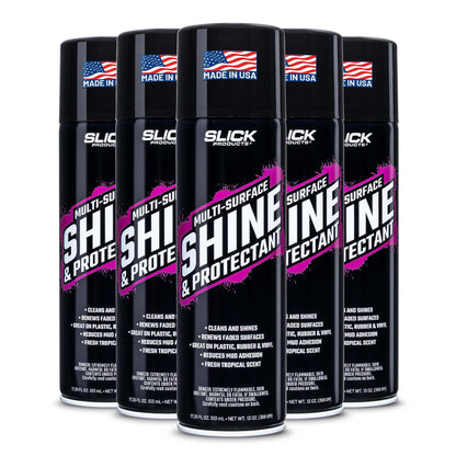 High-Gloss Shine & Protectant Spray for Vinyl, Plastic & Trim (3-Pack)