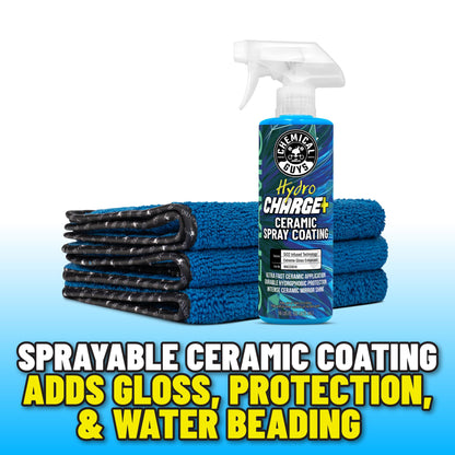 Hydrophobic Ceramic Spray Coating with High-Gloss Finish
