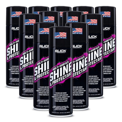 High-Gloss Shine & Protectant Spray for Vinyl, Plastic & Trim (3-Pack)