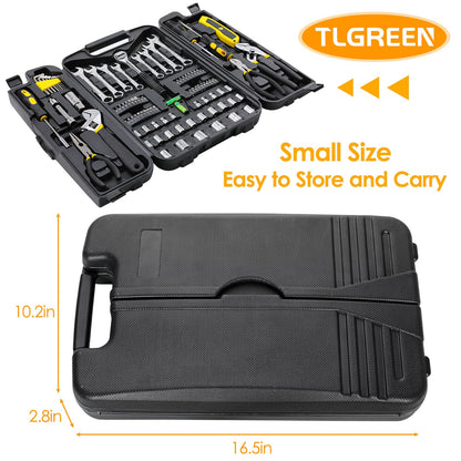95-Piece Mechanics Tool Kit with Socket Set & Storage Case