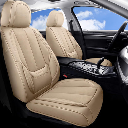 Full Set Waterproof Nappa Leather Car Seat Covers (Front & Rear)
