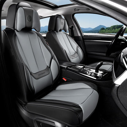 Full Set Waterproof Nappa Leather Car Seat Covers (Front & Rear)