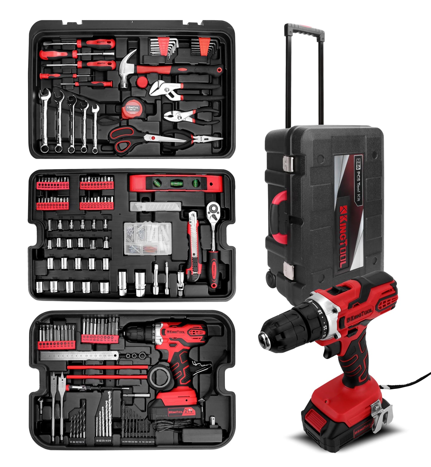 KingTool Home Repair Tool Kit