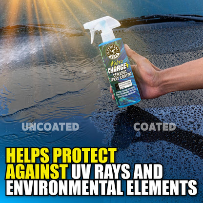 Hydrophobic Ceramic Spray Coating with High-Gloss Finish
