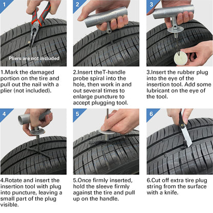 CKAuto tire Repair Kits