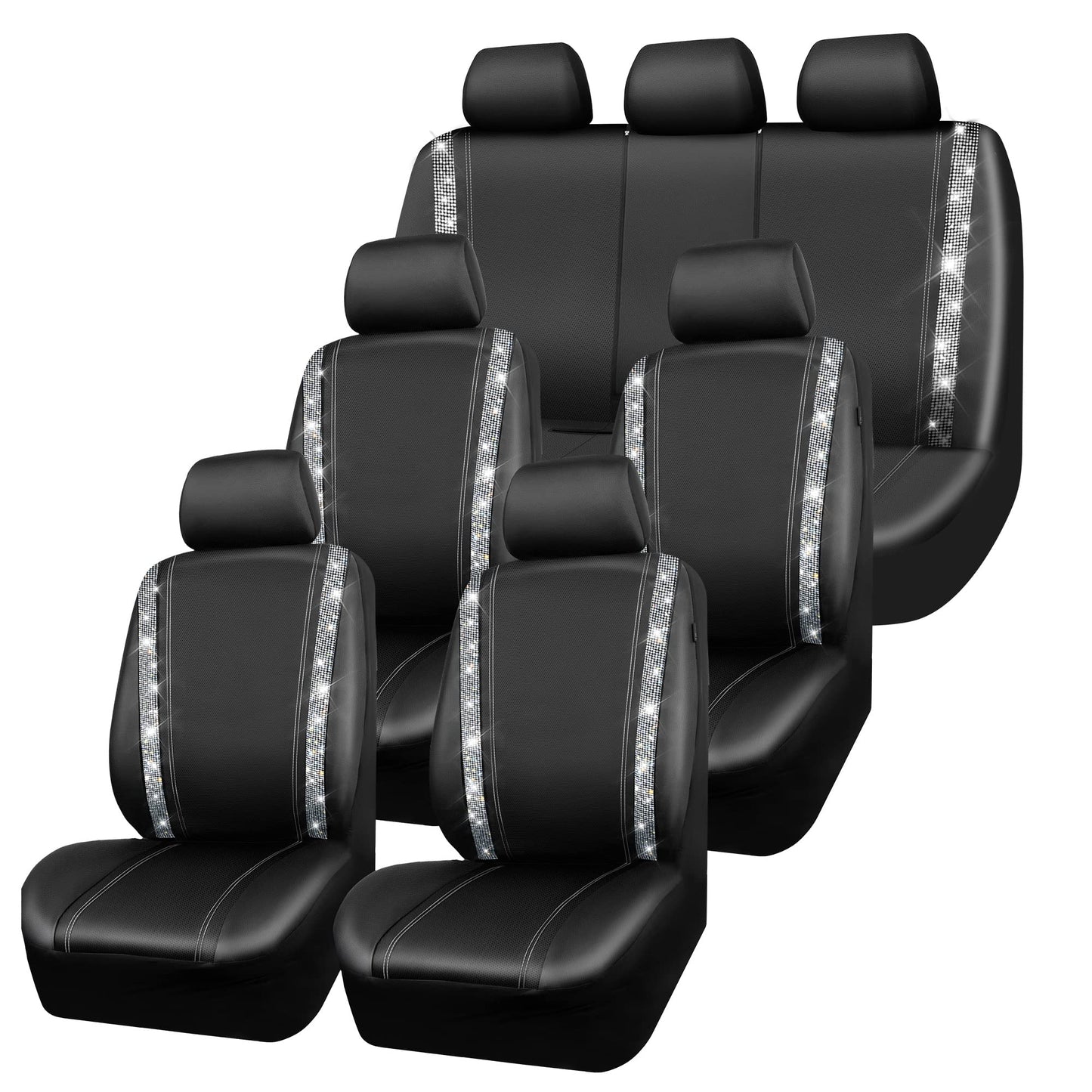 CAR PASS Bling Car Seat Covers 804