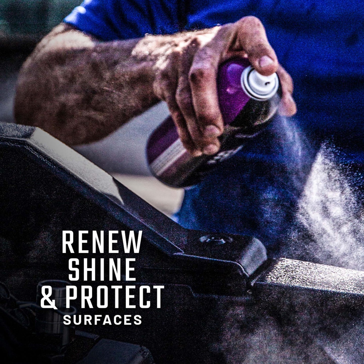 High-Gloss Shine & Protectant Spray for Vinyl, Plastic & Trim (3-Pack)