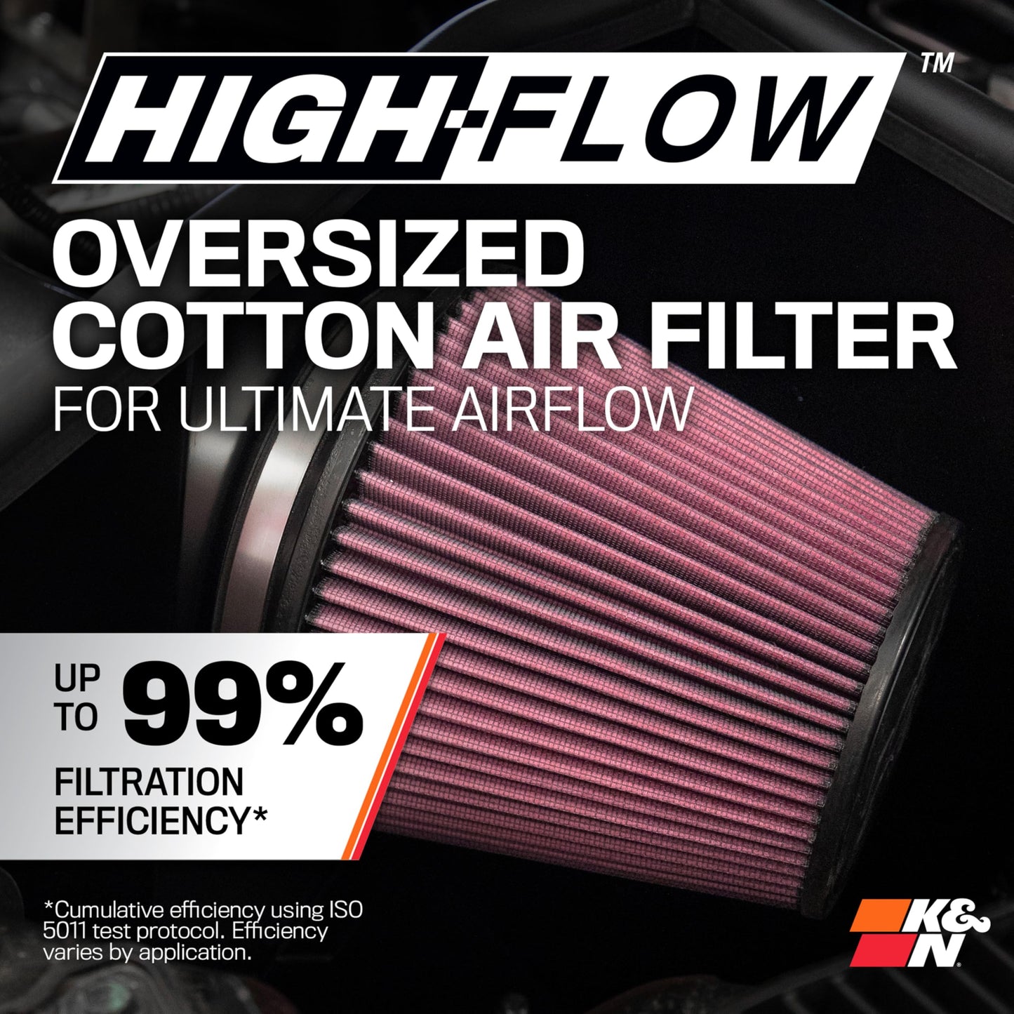 High-Flow Cold Air Intake System for Performance & Acceleration